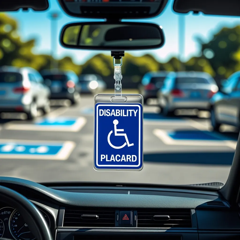 How Much Does a Handicap Placard Cost in the U.S. (2025)?