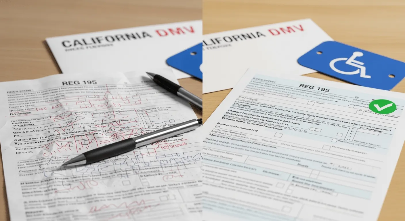 Get a CA Handicap Placard Without Form Errors | Ed's Story