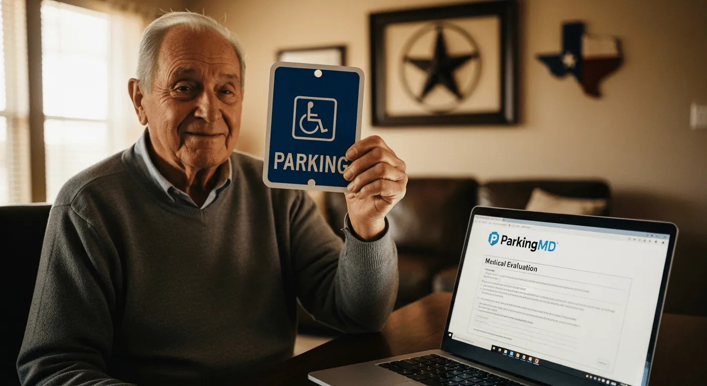 Get Texas Handicap Parking Placard Evaluation Online | Patient Reviews